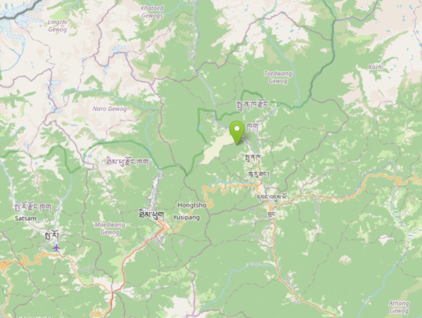 terremoto bhutan