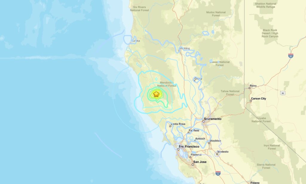 terremoto california