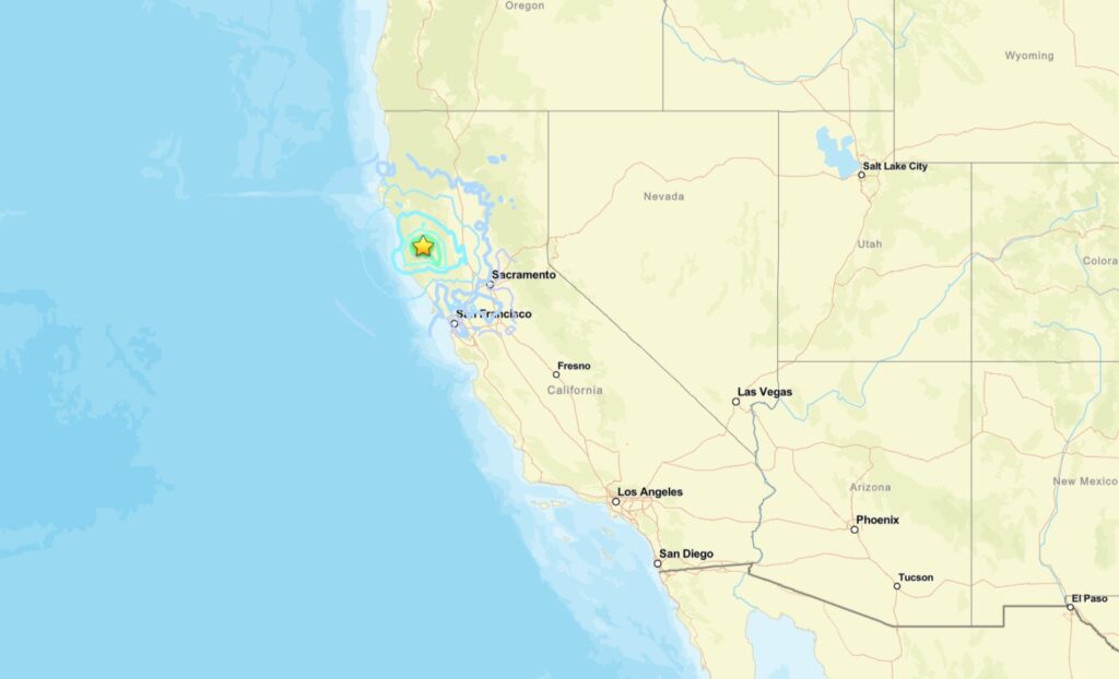 terremoto california