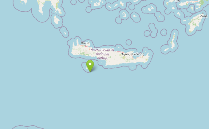 terremoto creta oggi