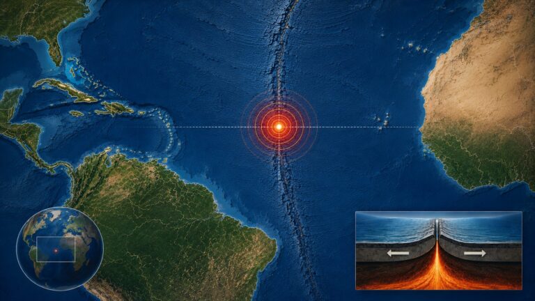 terremoto dorsale medio-atlantica