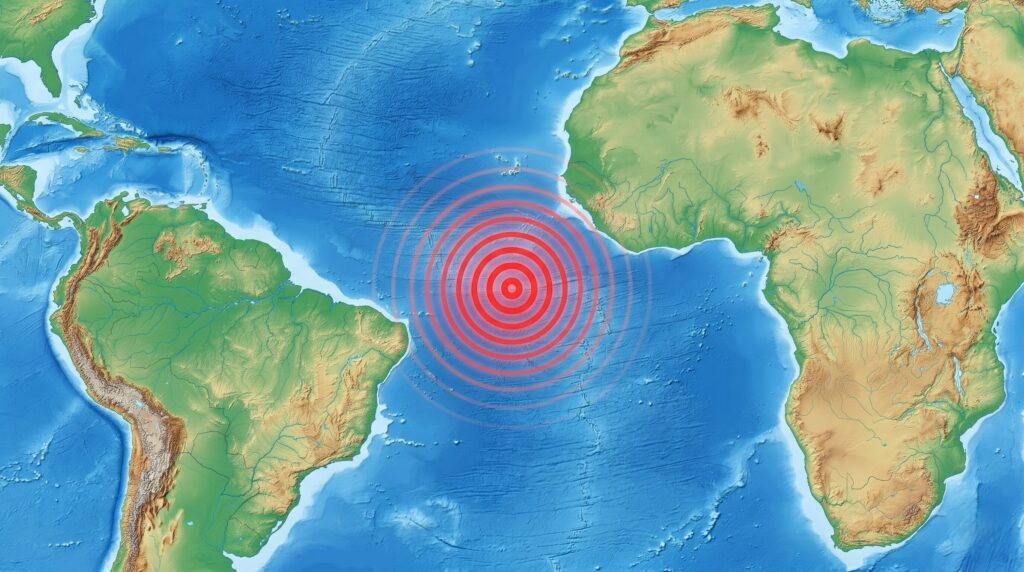 terremoto dorsale medio atlantica