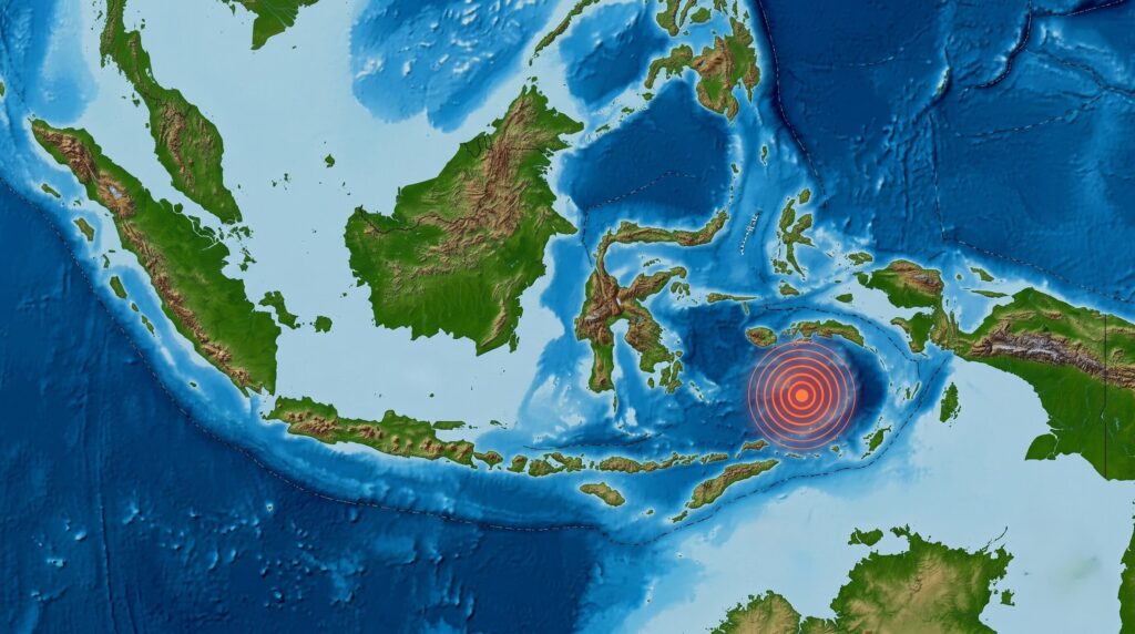 terremoto mare banda indonesia