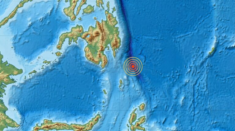 terremoto oggi indonesia filippine