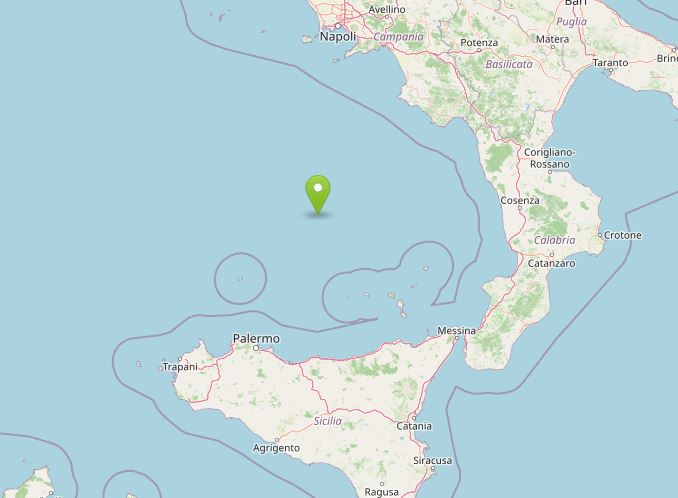 terremoto oggi tirreno calabria sicilia