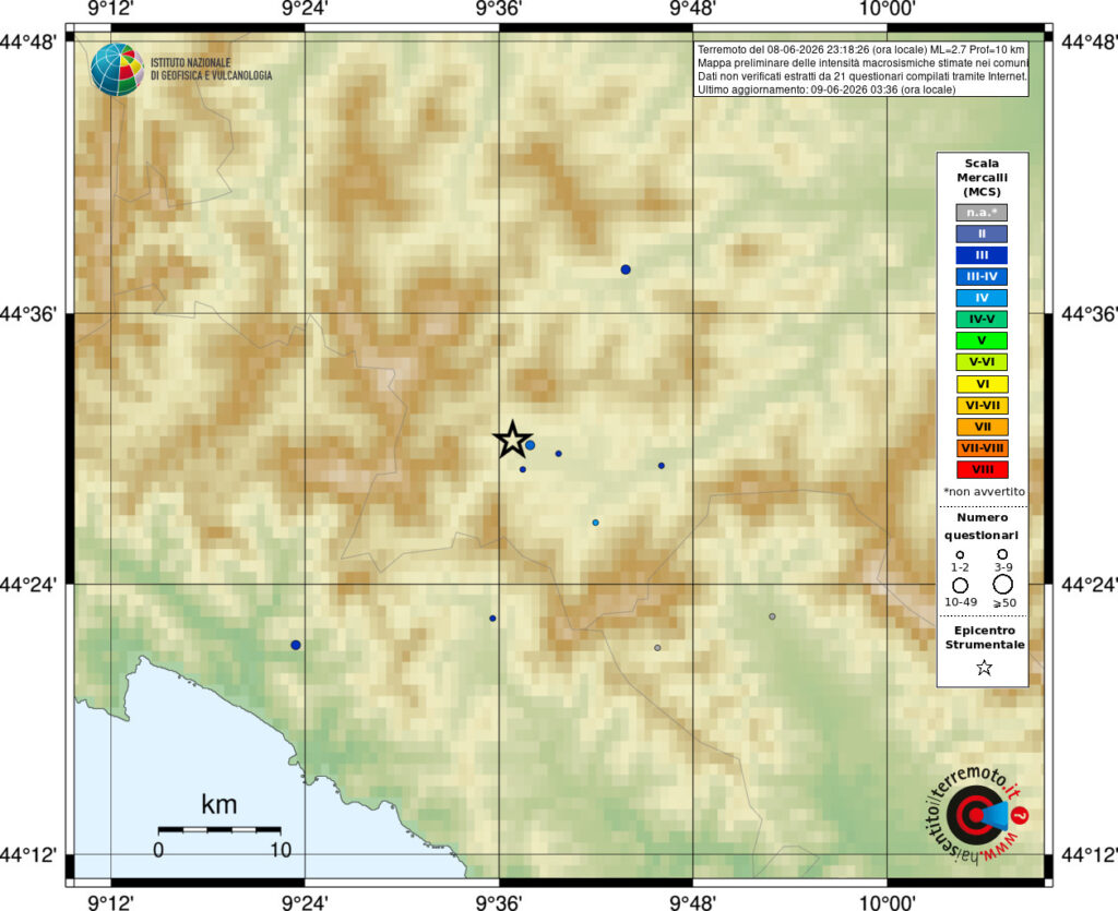 terremoto parma bedonia