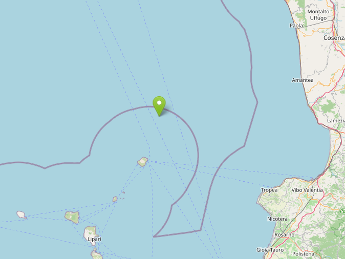 terremoto tirreno