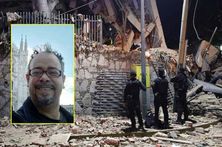terremoto venezuela Giuseppe Colaianni