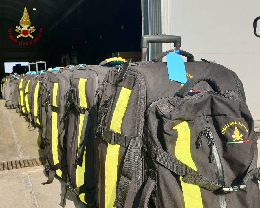 terremoto venezuela vigili del fuoco