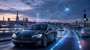 tesla guida autonoma estonia