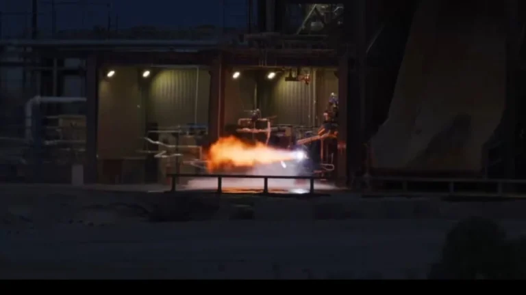 test motore BE-7 blue origin