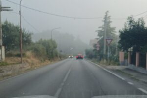 Afa e nebbia abruzzo 20 luglio
