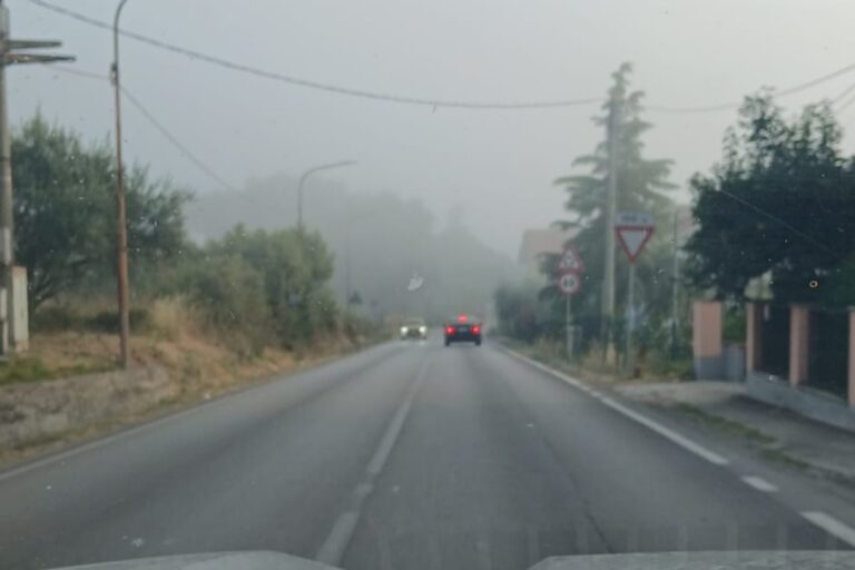 Afa e nebbia abruzzo 20 luglio