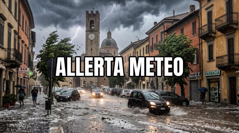 Allerta Meteo, fino stasera in 7 regioni grandine grossa e nubifragi avviso dell'Aeronautica Militare