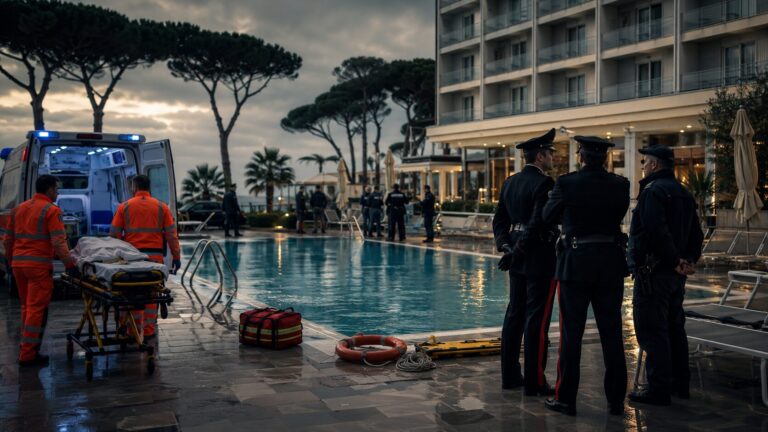 Bimba annegata piscina
