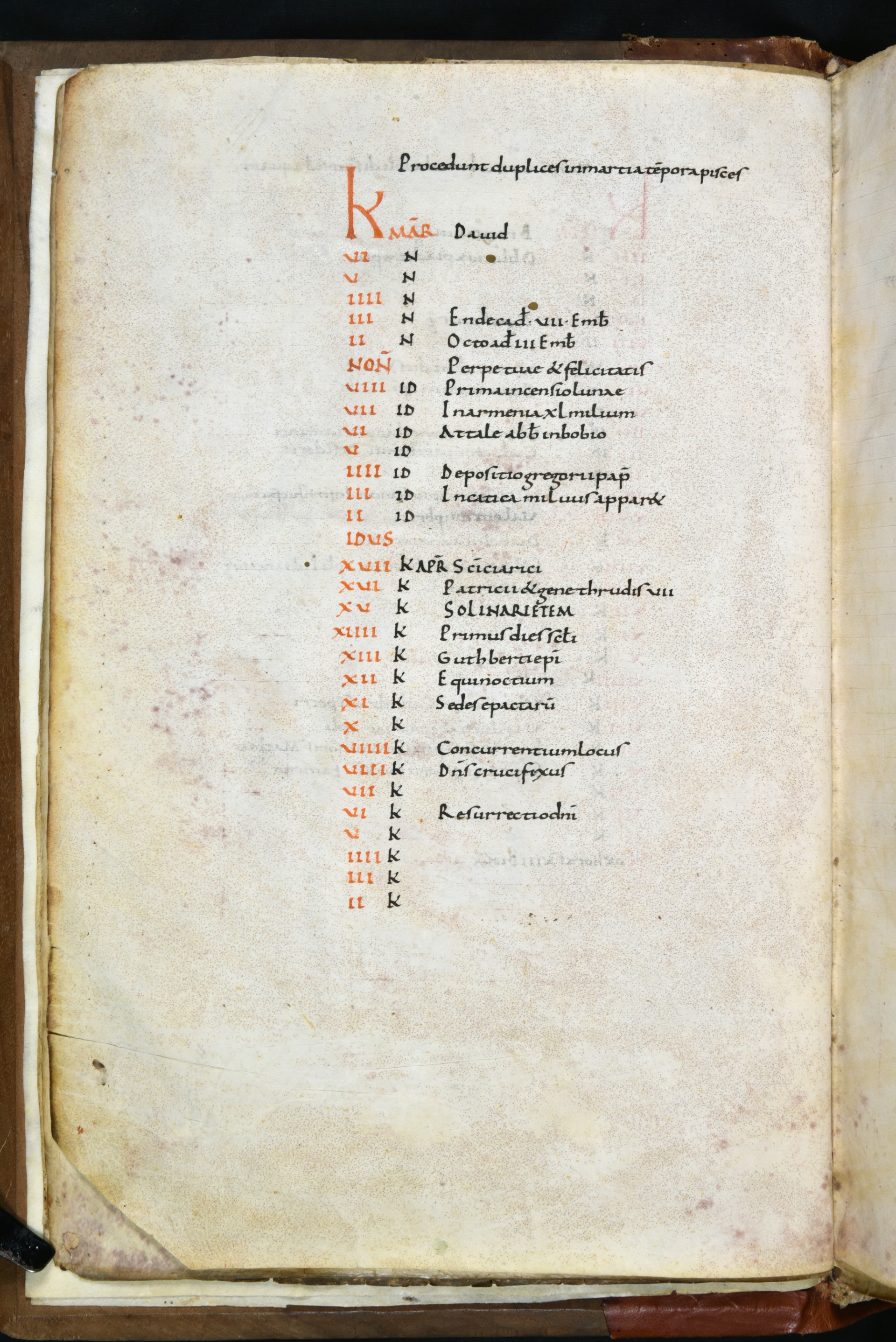 Calendario