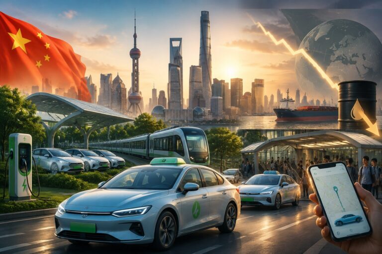 Cina taxi elettrici
