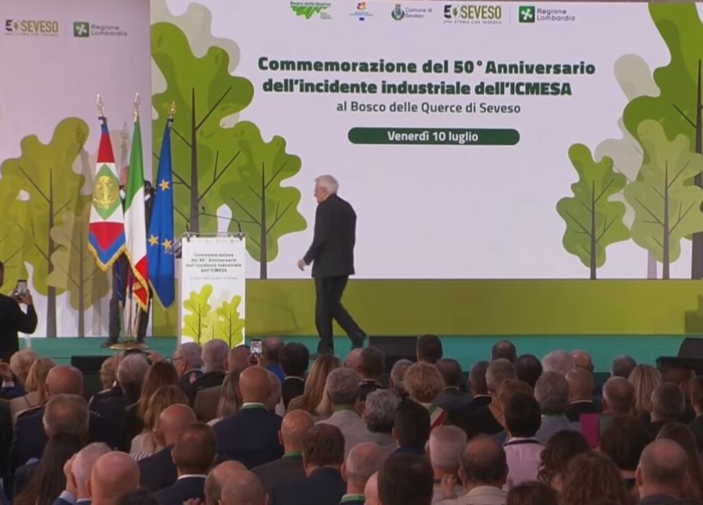 Disastro Seveso Mattarella