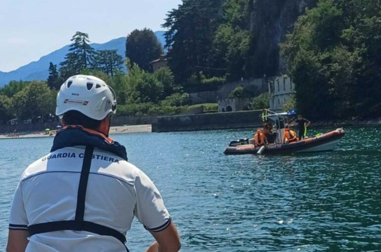 Disperso lago Como