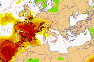EFI ECMWF luglio Europa