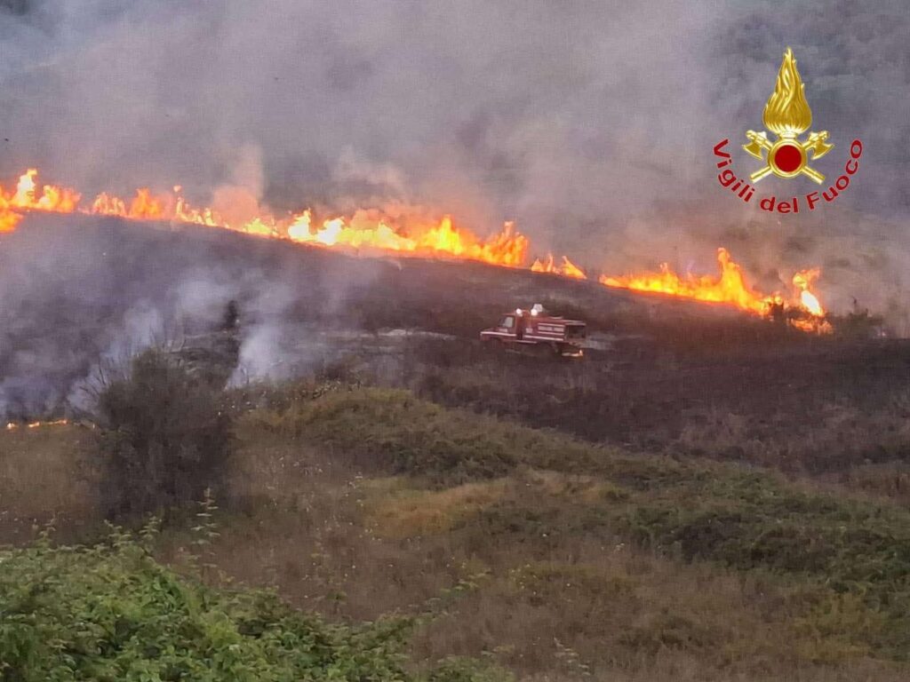 Incendi Calabria