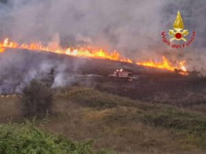 Incendi Calabria