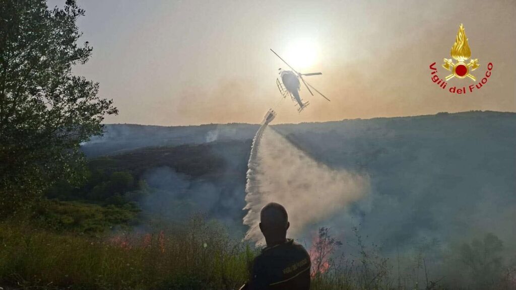 Incendi Calabria