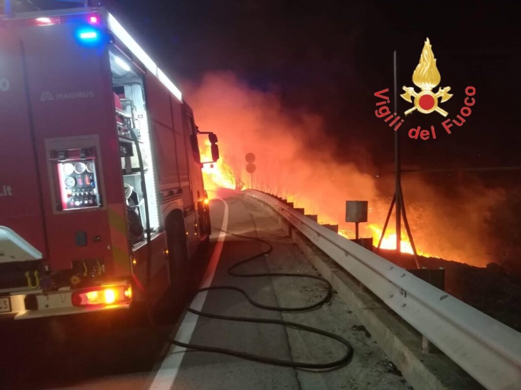Incendi Calabria