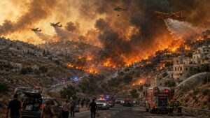 Incendi Cisgiordania