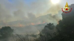 Incendio Brindisi
