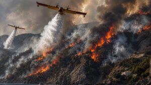 Incendio Campania