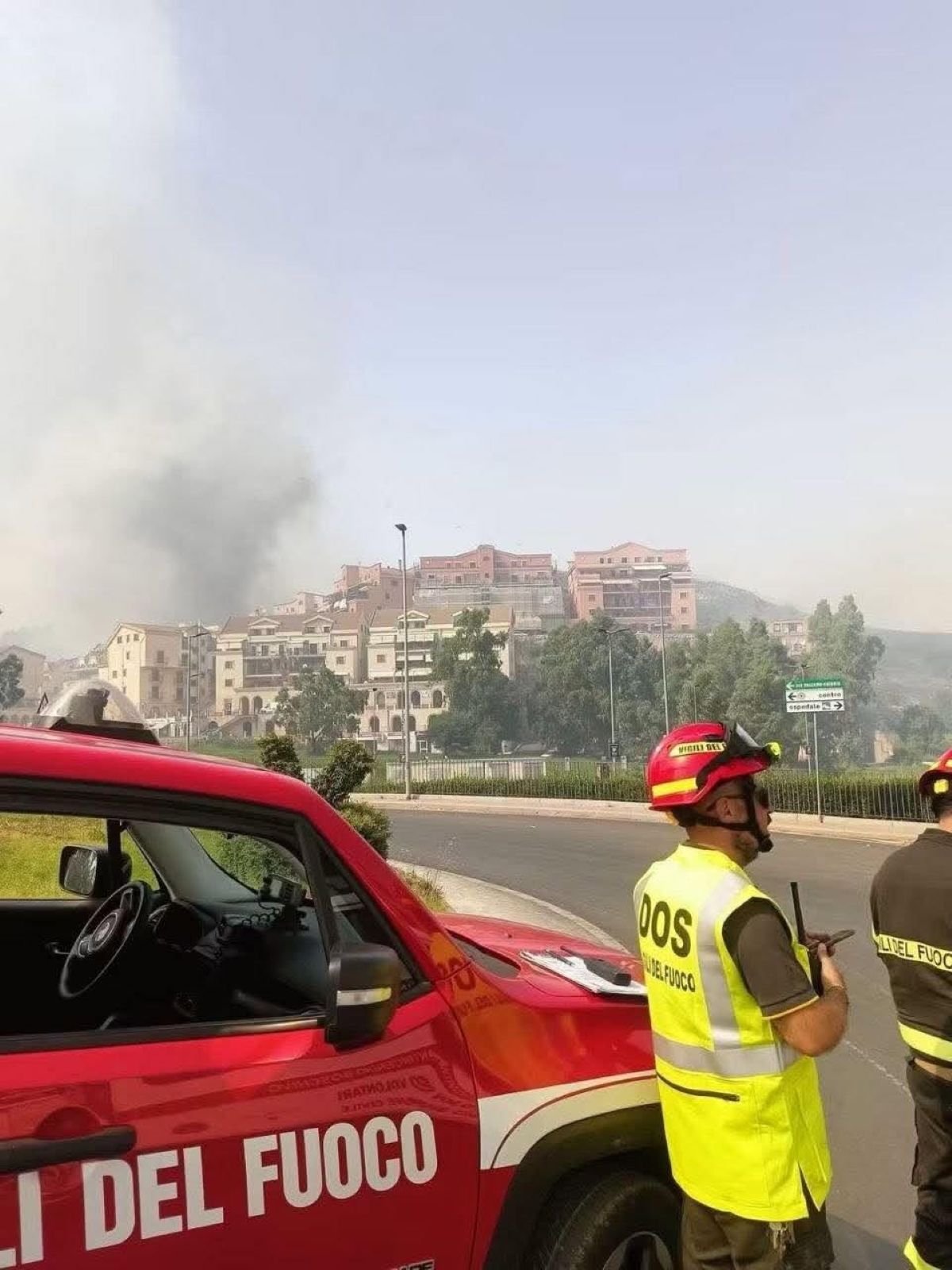 Incendio Enna