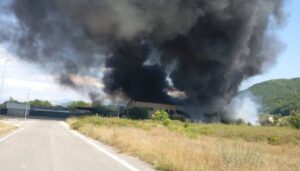 Incendio Frosinone