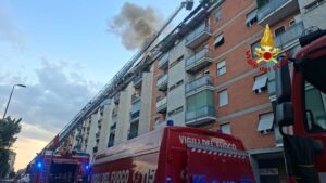 Incendio Milano