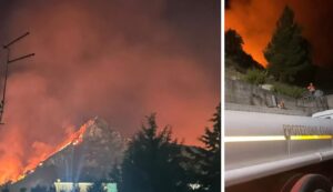 Incendio Monte Jato