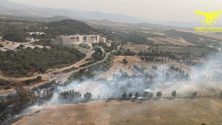 Incendio Olbia