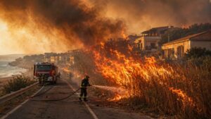 Incendio Sicilia