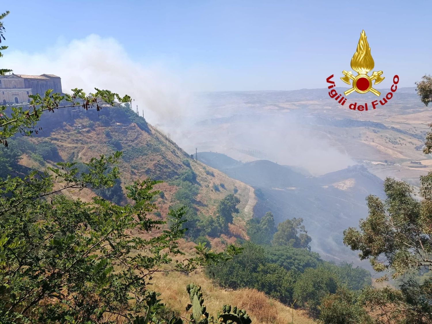 Incendio Strongoli