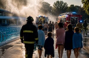 Incidente piscina Roma