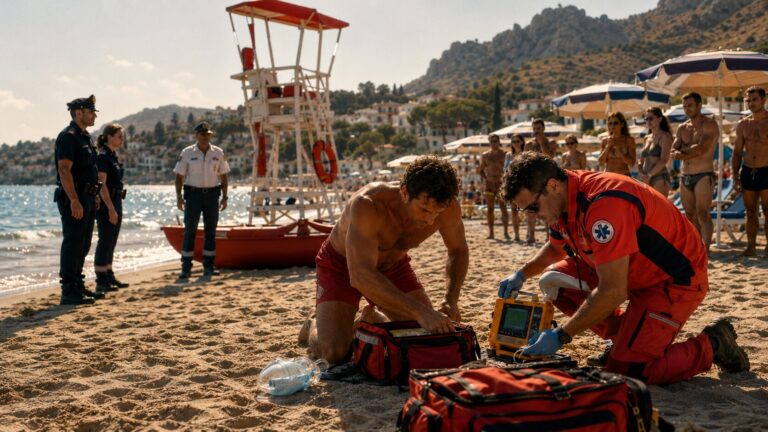 Malore mare Mondello