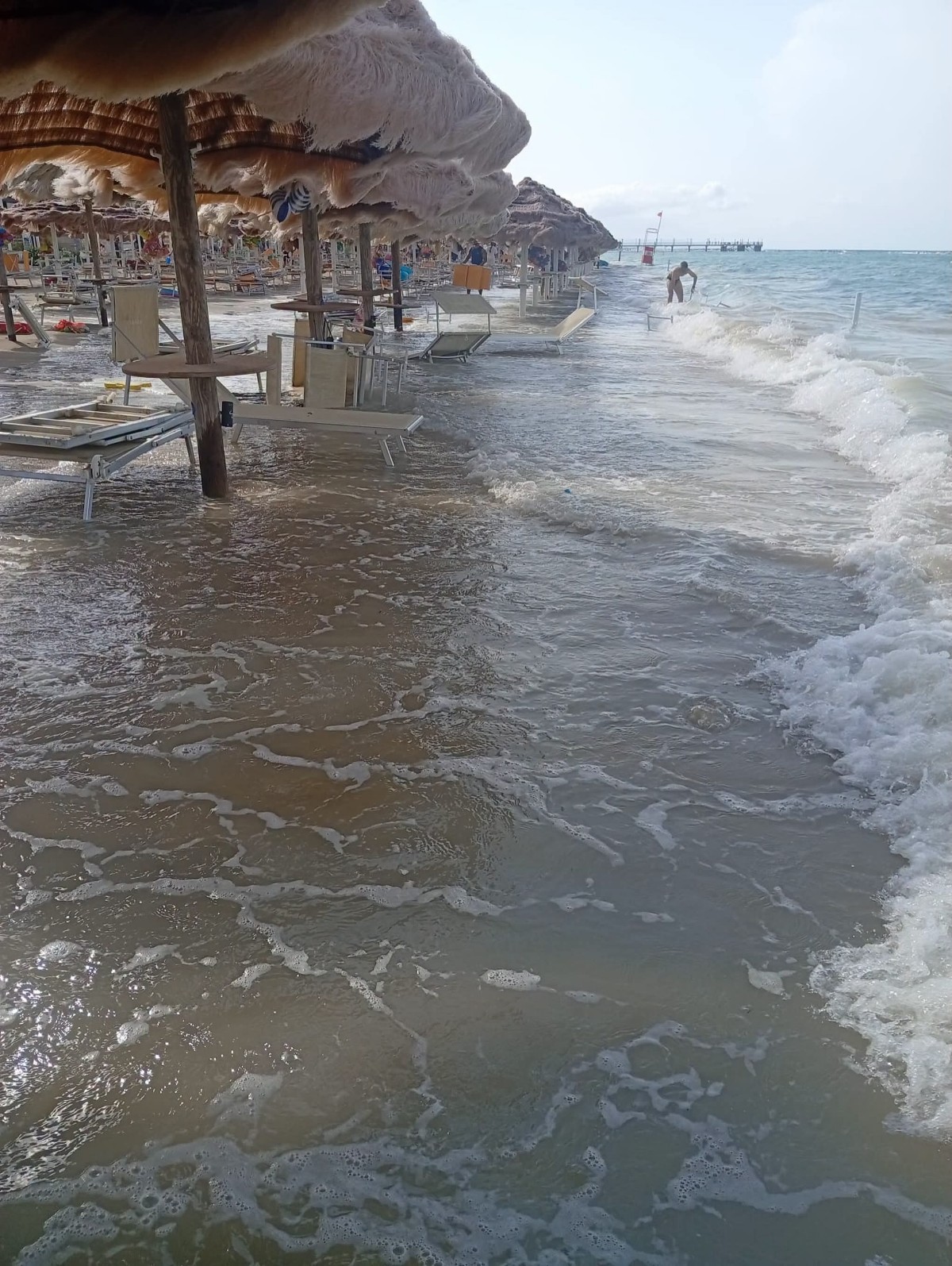 Mini storm surge Abruzzo 21 luglio