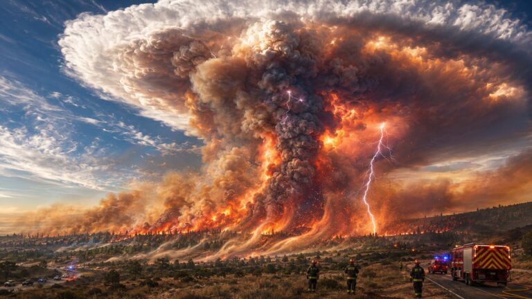 Pyrocumulonimbus francia