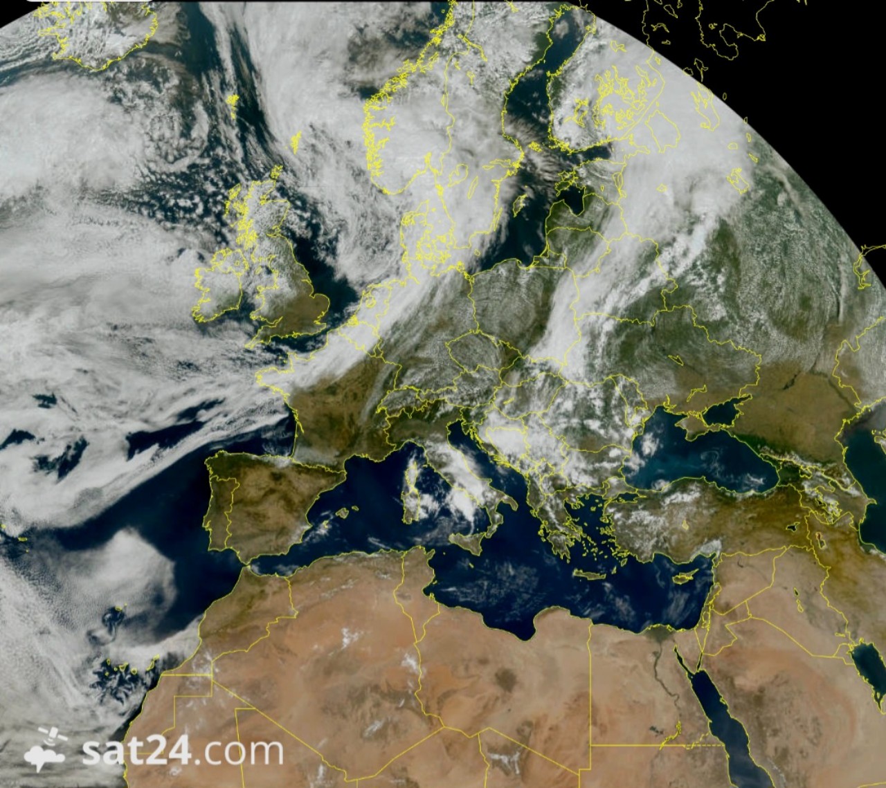 Satellite Meteosat Terza generazione Europa