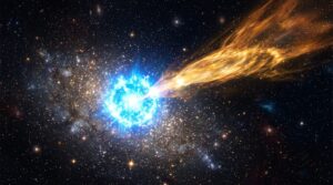 Scoperta una nuova classe di esplosioni cosmiche nello Spazio profondo transiente blu