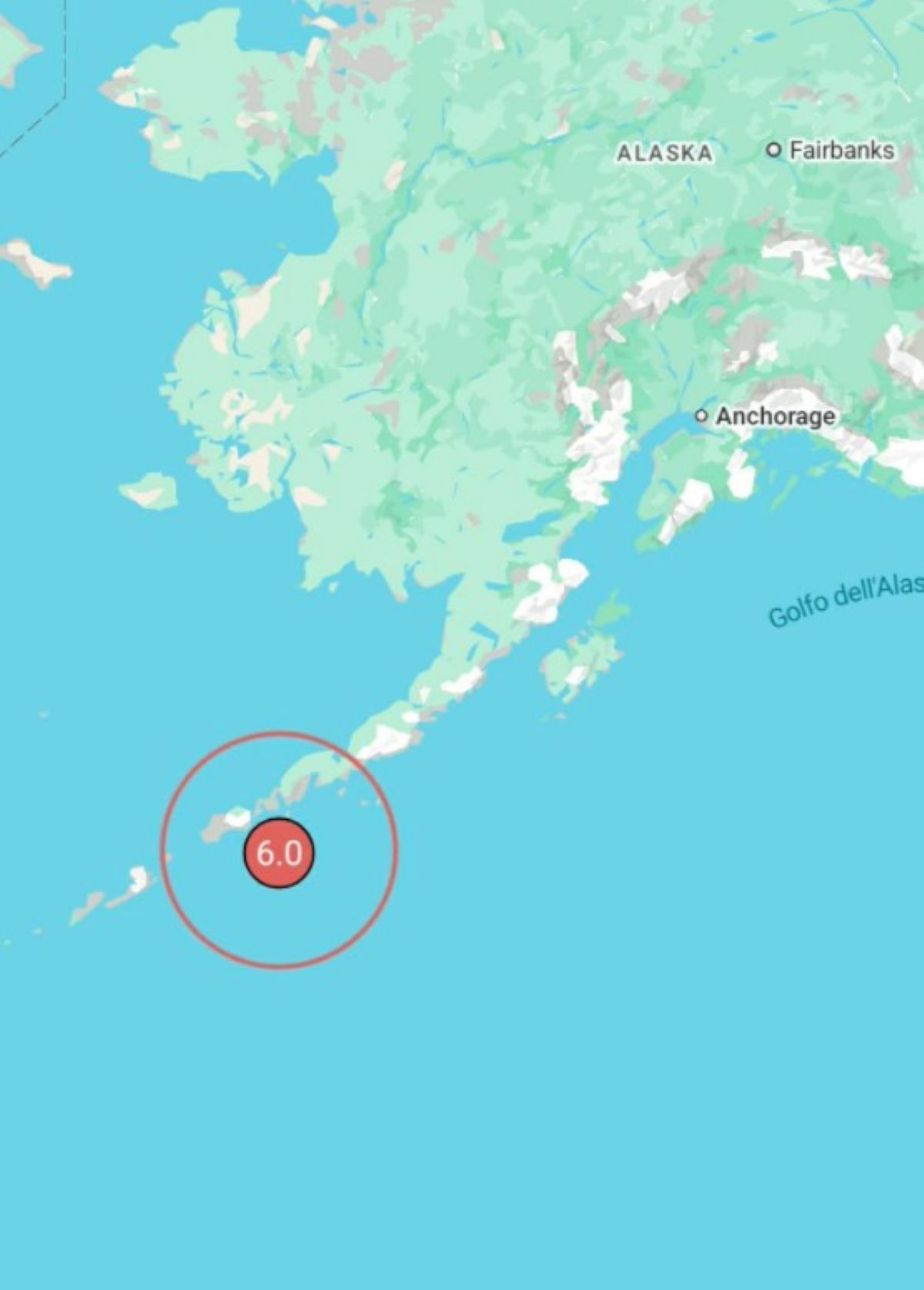 Terremoto Alaska