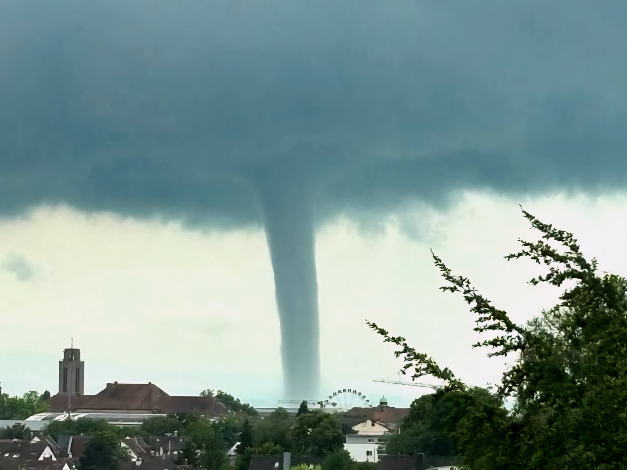 Tornado Lago di Costanza 1 luglio
