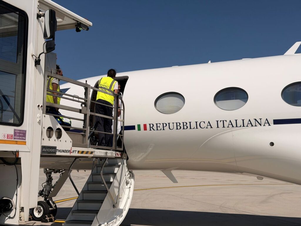 Trasporto sanitario Aeronautica militare