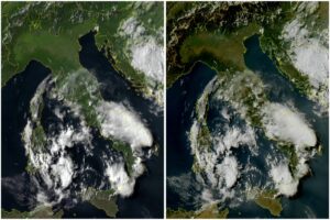 Vecchio e nuovo satellite Meteosat