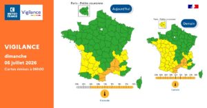 allerta caldo francia