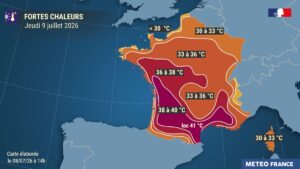 allerta caldo francia